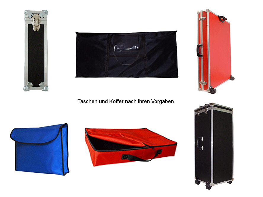 Transportverpackungen, Taschen, Koffer und Case - Ihr-Fuchs, Messe- und  Präsentationssysteme